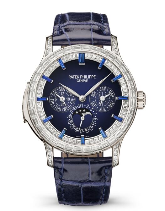 Replica Watch Patek Philippe 5374/300P-001 Minute Repeater Perpetual Calendar Haute Joaillerie 5374 Platinum